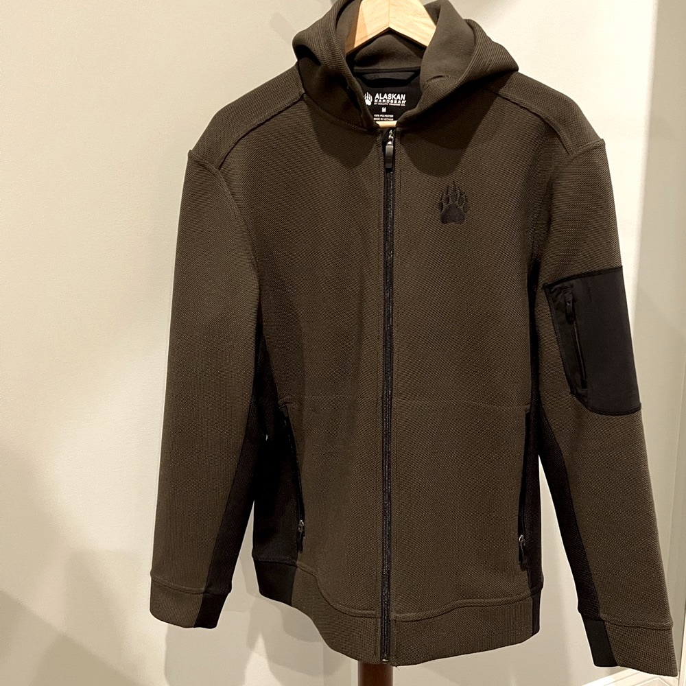 Zip up heavy duty sweat shirt
